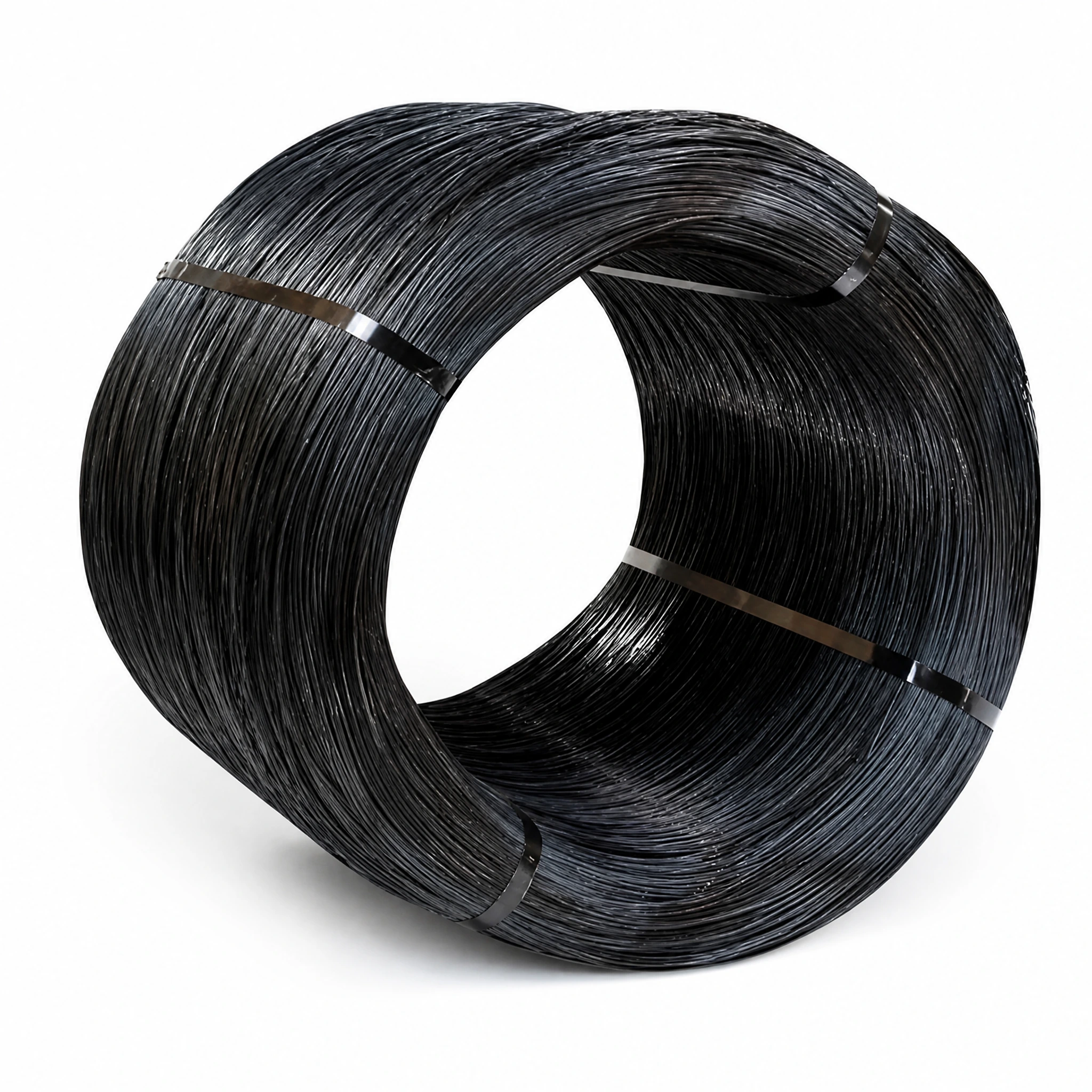 Annealed steel wire surface and coil packaging