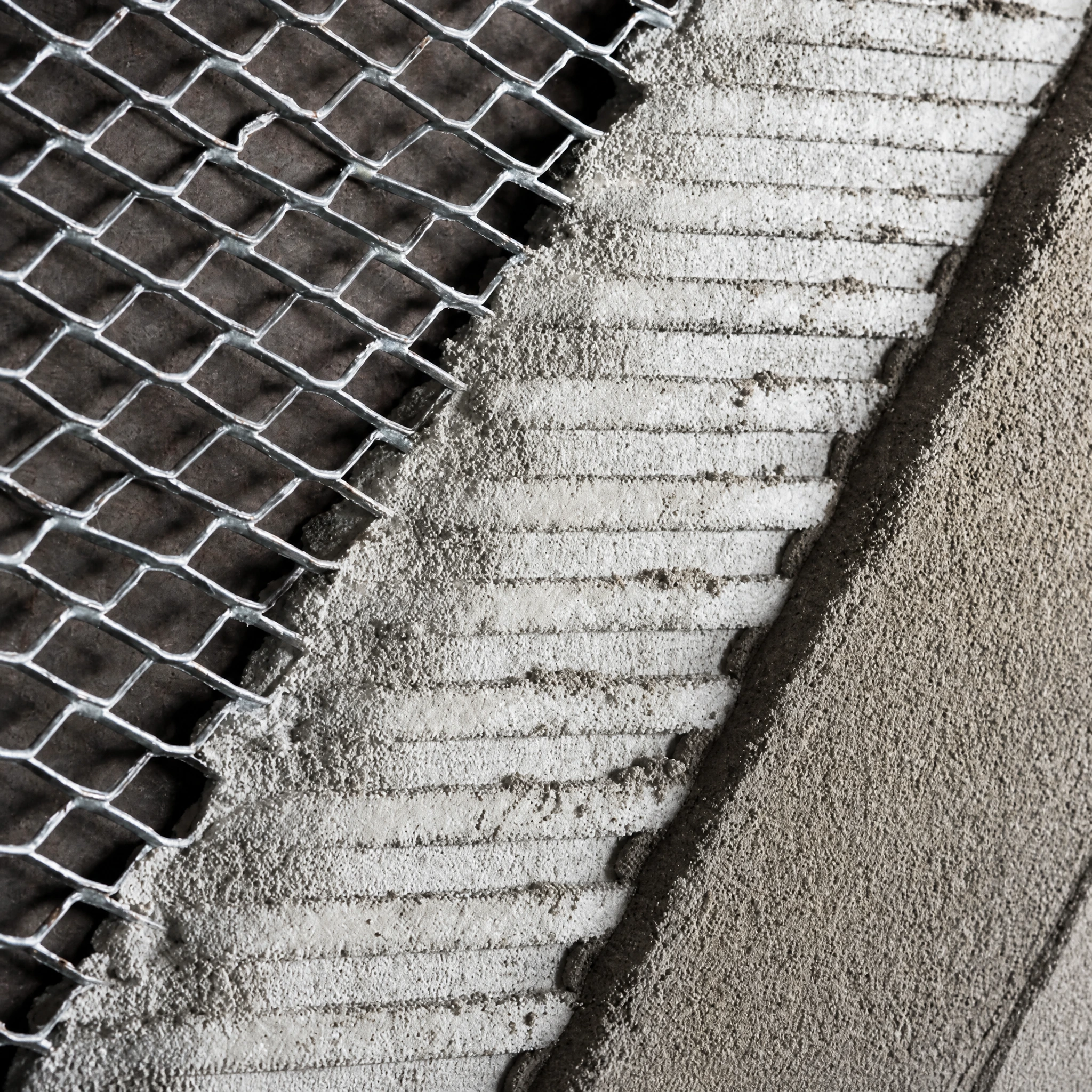 Diamond Mesh Lath installation for stucco and plaster