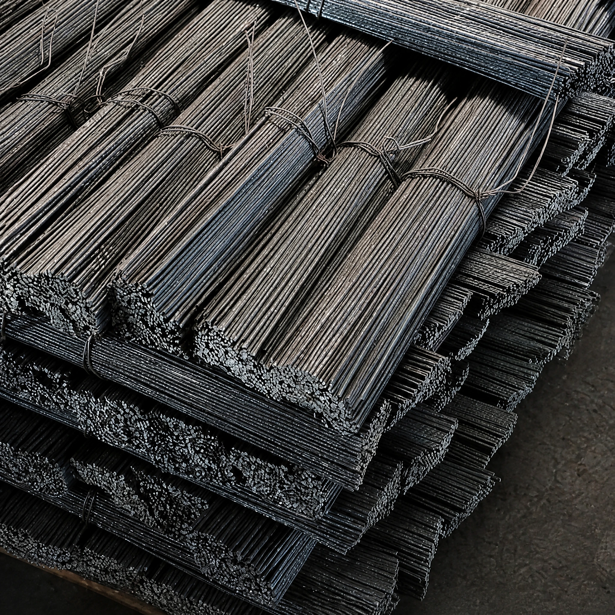 Black annealed wire coils for construction and binding applications