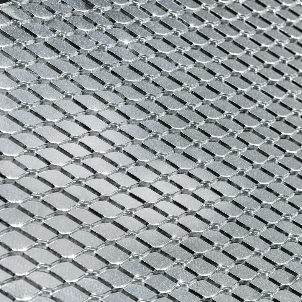 Galvanized diamond metal lath manufacturing factory