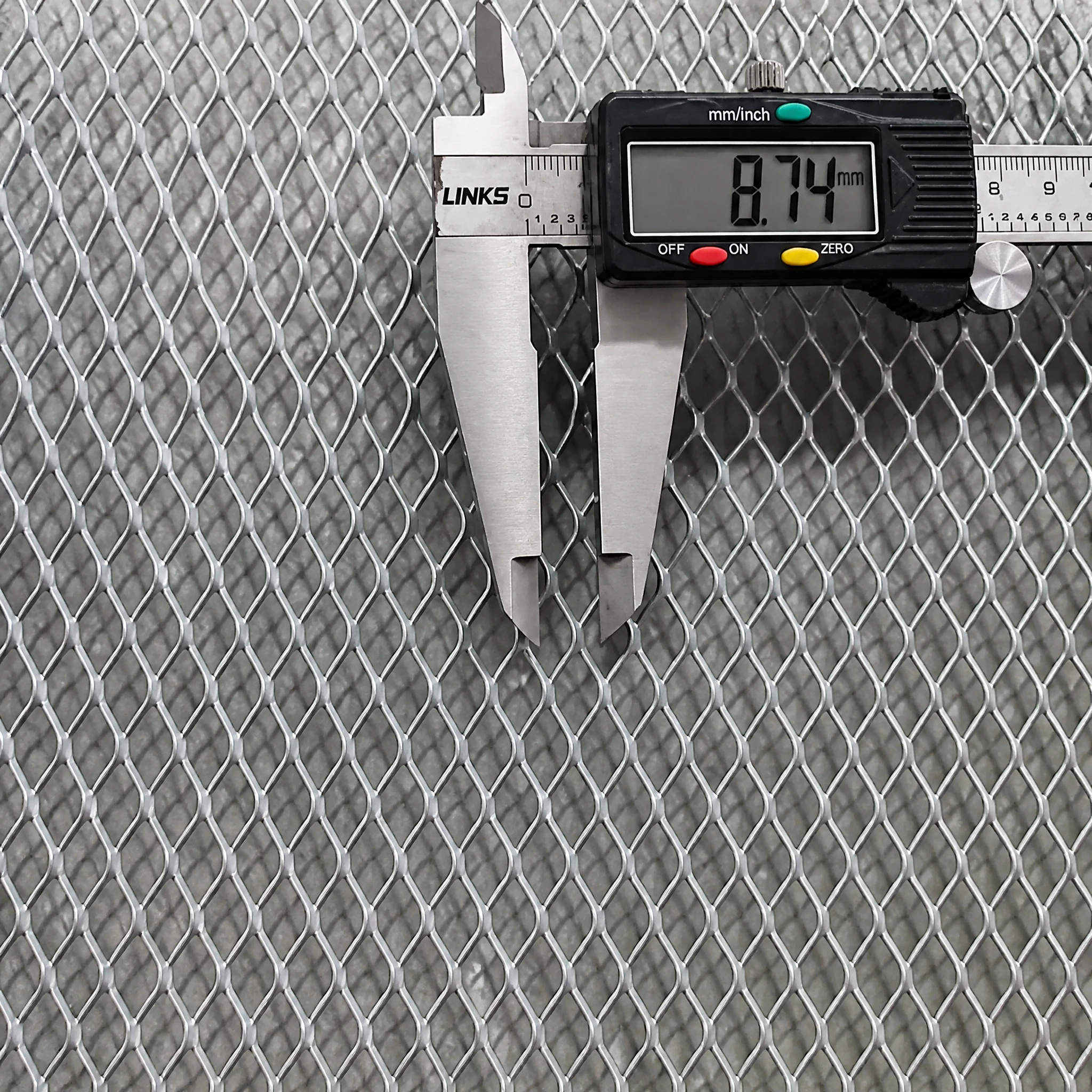 Quality inspection at AlliedMesh factory